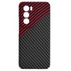 94431 3 techsuit carbonite fibershell kryt pre oppo reno12 cerveny vortex