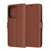94752 5 techsuit leather folio puzdro pre oppo a40 4g a60 5g hnede