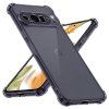 96462 techsuit shockproof clear silicone obal pre google pixel 9 pro dymovo cierny