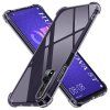 93573 techsuit shockproof clear silicone obal pre huawei nova 5t honor 20 dymovo cierny