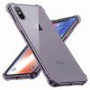 93546 techsuit shockproof clear silicone obal pre iphone x xs dymovo cierny