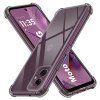 96426 techsuit shockproof clear silicone obal pre motorola moto g55 dymovo cierny