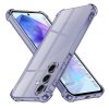 97086 2 techsuit shockproof clear silicone obal pre samsung galaxy a55 5g dymovo cierny