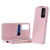 97512 1 techsuit smartview series obal pre samsung galaxy s25 ultra ruzovy