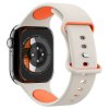 99438 1 spigen nano pop remienok pre apple watch 1 2 3 4 5 6 7 8 9 10 se se 2 38 40 41 42 mm oranzovo bezovy orange beige