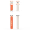 99438 6 spigen nano pop remienok pre apple watch 1 2 3 4 5 6 7 8 9 10 se se 2 38 40 41 42 mm oranzovo bezovy orange beige