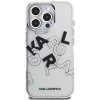 100914 1 karl lagerfeld iml sketched graphic logo ochranny obal na iphone 16 pro priehladna