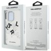 100917 6 karl lagerfeld iml sketched graphic logo ochranny obal na iphone 16 pro max priehladna