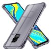 102060 techsuit shockproof clear silicone ochranny obal na xiaomi redmi note 9s note 9 pro note 9 pro max dymovo cierny