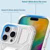 102561 6 techsuit carbon shield pro odolny obal na honor magic7 lite x9c modry transparentny