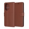 102690 5 techsuit leather folio knizkove puzdro na honor 400 hnede