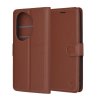 102696 5 techsuit leather folio knizkove puzdro na honor 400 pro hnede