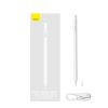103413 6 baseus stylus pen smooth writing 2 series pero s kablom dualnym nabijanim a bezdrotovou verziou mesacne biele
