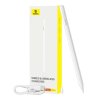 103419 1 baseus stylus pen smooth writing series aktivne pero s bezdrotovym a kablovym nabijanim pre ipad biele