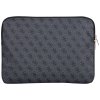 103506 2 guess computer sleeve 4g triangle logo puzdro na notebook tablet 14 so zipsom vreckom z ekokoze cierne