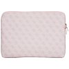 103509 2 guess computer sleeve 4g triangle logo puzdro na notebook tablet 14 so zipsom vreckom z ekokoze ruzove