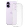 104004 5 techsuit clear silicone obal na iphone 17 priehladny