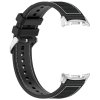 104694 1 techsuit watchband w051 remienok na samsung galaxy watch8 40mm watch8 44mm watch8 classic cierny