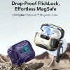 106170 1 esr cyber flicklock halolock ochranny obal na apple airpods pro 3 fialovy