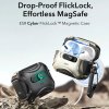 106161 1 esr cyber flicklock halolock ochranny obal na apple airpods pro 3 titanovy