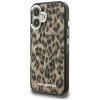 107550 2 karl lagerfeld iml leopard pattern magsafe obal na iphone 16 hnedy