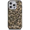 107553 2 karl lagerfeld iml leopard pattern magsafe obal na iphone 16 pro hnedy