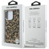 107553 6 karl lagerfeld iml leopard pattern magsafe obal na iphone 16 pro hnedy