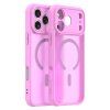 105585 techsuit halofrost ii magsafe ochranny obal na iphone 17 pro max ruzovy