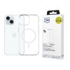 109080 6 3mk armor magcase magneticky odolny obal na iphone 15 priehladny