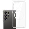 110526 2 3mk clear magcase magneticky ciry obal na samsung galaxy s25 ultra priehladny