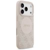 109578 2 guess 4g circle classic logo magsafe puzdro na iphone 17 pro ruzove