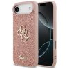 109671 guess fixed glitter big 4g puzdro na iphone 17 air ruzove