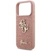 109653 4 guess fixed glitter big 4g puzdro na iphone 17 pro ruzove
