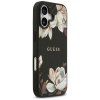 110172 2 guess grained flowers magsafe puzdro na iphone 17 cierne