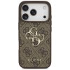 108210 3 guess hardcase 4g big logo obal na iphone 17 pro max hnedy