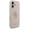 109761 2 guess hardcase 4g grained big and classic logo obal na iphone 17 ruzovy