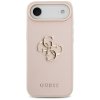 109779 1 guess hardcase 4g grained big and classic logo obal na iphone 17 air ruzovy