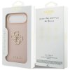 109779 6 guess hardcase 4g grained big and classic logo obal na iphone 17 air ruzovy