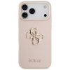 109773 1 guess hardcase 4g grained big and classic logo obal na iphone 17 pro max ruzovy