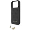 109890 4 guess hardcase 4g charm cradle magsafe obal na iphone 17 pro cierny