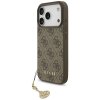 109908 2 guess hardcase 4g charm cradle magsafe obal na iphone 17 pro max hnedy