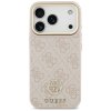 109617 1 guess hardcase 4g strass logo big strap obal na iphone 17 pro ruzovy
