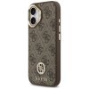 109938 2 guess hardcase 4g strass logo magsafe obal na iphone 17 hnedy