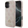109833 guess hardcase 4g strass logo magsafe obal na iphone 17 ruzovy