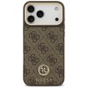 109950 2 guess hardcase 4g strass logo magsafe obal na iphone 17 pro max hnedy