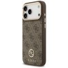 109950 3 guess hardcase 4g strass logo magsafe obal na iphone 17 pro max hnedy
