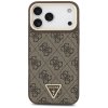 110067 1 guess hardcase 4g triangle logo magsafe obal na iphone 17 pro hnedy