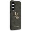 110760 3 guess leather 4g metal logo obal na samsung galaxy s25 fe cierny