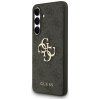 110760 5 guess leather 4g metal logo obal na samsung galaxy s25 fe cierny
