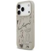 108468 1 karl lagerfeld hardcase grained pattern logo obal na iphone 17 pro sivy